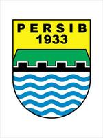 logotyp av de indonesiska fotboll klubb från persib bandung vektor