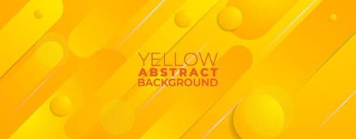 Form gelber abstrakter Hintergrund vektor