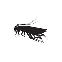 kackerlacka ikon, vektor illustration logotyp design