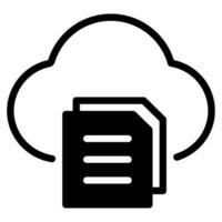 Wolke Einreichung Symbol Illustration zum uiux, Infografik, Netz, Anwendung, usw vektor