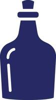 Flasche trinken Symbol Symbol Vektor Bild. Illustration von das trinken Wasser Flasche Glas Design Bild