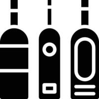 Flasche trinken Symbol Symbol Vektor Bild. Illustration von das trinken Wasser Flasche Glas Design Bild