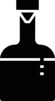 Flasche trinken Symbol Symbol Vektor Bild. Illustration von das trinken Wasser Flasche Glas Design Bild