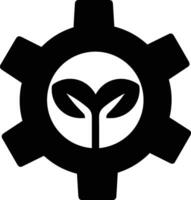 Ausrüstung Rahmen Symbol Symbol Vektor Bild. Illustration von das industriell Rad mechine Mechanismus Design Bild