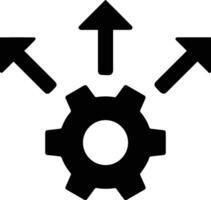 Ausrüstung Rahmen Symbol Symbol Vektor Bild. Illustration von das industriell Rad mechine Mechanismus Design Bild