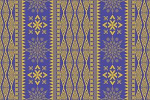 Ikat ethnisch aztekisch Stickerei Stil.Figur geometrisch orientalisch traditionell Kunst Musterdesign zum Ikat Hintergrund, Hintergrund, Mode, Kleidung, Verpackung, Stoff, Element, Sarong, Grafik, Vektor Illustration.