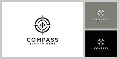 Kompass Symbol Design Vektor Vorlage