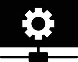 Ausrüstung Rahmen Symbol Symbol Vektor Bild. Illustration von das industriell Rad mechine Mechanismus Design Bild