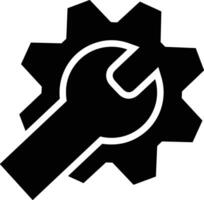 redskap miljö symbol ikon vektor bild. illustration av de industriell hjul mekanik mekanism design bild