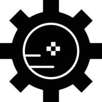 Ausrüstung Rahmen Symbol Symbol Vektor Bild. Illustration von das industriell Rad mechine Mechanismus Design Bild