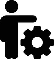 redskap miljö symbol ikon vektor bild. illustration av de industriell hjul mekanik mekanism design bild