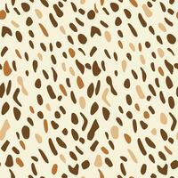 abstrakt Leopard Haut nahtlos Muster Hintergrund Design, braun und grau Hintergrund vektor