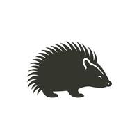 Stachelschwein Symbol auf Weiß Hintergrund - - einfach Vektor Illustration