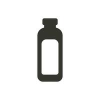 Wasser Flasche Symbol - - einfach Vektor Illustration