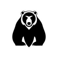 Polar- Bär Symbol - - einfach Vektor Illustration
