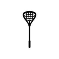 lacrosse pinne ikon på vit bakgrund - enkel vektor illustration