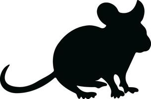 mus djur- ikon i trendig platt stil. isolerat på transparent bakgrund. råtta, möss tecken symboler design använda sig av vektor för appar och hemsida
