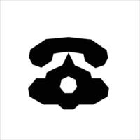 Telefon Symbol Lager Vektor Illustration