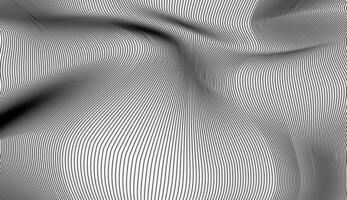 abstrakt Hintergrund Bild, schwarz Linien, abstrakt wellig Linien ,Vektor Illustration. vektor