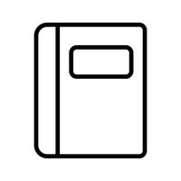 Vektor Notebook Icon