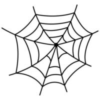 Vektor-Spinnennetz-Design vektor