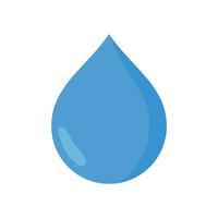 Wasser fallen Symbol Vektor Design Vorlage einfach und sauber