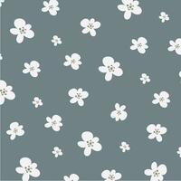 eben Design Vektor süß kawaii mädchenhaft bunt Blume Blumen- Element Muster Hintergrund Hintergrund