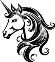 Einhorn - - hoch Qualität Vektor Logo - - Vektor Illustration Ideal zum T-Shirt Grafik