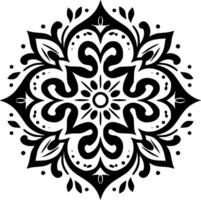 Mandala - - hoch Qualität Vektor Logo - - Vektor Illustration Ideal zum T-Shirt Grafik