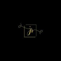 jr kreativ modern Briefe Logo Design Vorlage vektor