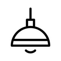 Decke Lampe Symbol Vektor Symbol Design Illustration