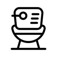 Toilette Symbol Vektor Symbol Design Illustration