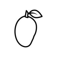 mango ikon design vektor mall