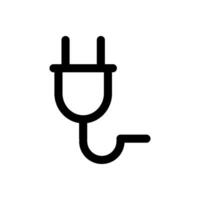 Stecker Symbol Design Vektor