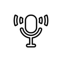 Podcast Symbol Design Vektor Vorlage