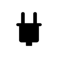 Stecker Symbol Design Vektor