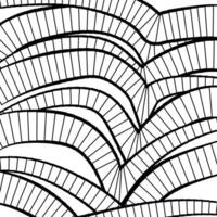 Vektor abstrakt Hintergrund von Linien im schwarz und Weiß Farben
