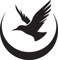 fliegend Vogel Logo Vektor Silhouette 7