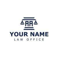 Brief aa legal Logo, geeignet zum irgendein Geschäft verbunden zu Rechtsanwalt, legal, oder Gerechtigkeit mit aa Initialen. vektor