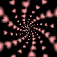 Fibonacci Gradient verschwommen Verhältnis Spiral- Vektor Muster