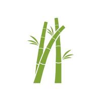 Bambus Baum Logo vektor