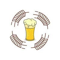 Bier Kunst Logo Vektor