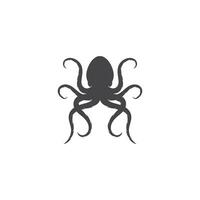 Oktopus-Logo-Design vektor