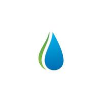 Wassertropfen-Logo vektor