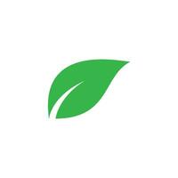 Grün Blatt Logo Symbol vektor