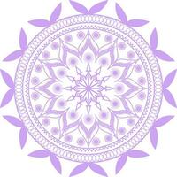 Mandala. ethnisch dekorativ Element. Islam, Arabisch, indisch, und Ottomane Motive. es ist ein kreisförmig und Blumen- illustriert Design. vektor