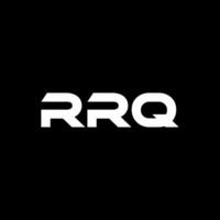 rrq brev logotyp design, inspiration för en unik identitet. modern elegans och kreativ design. vattenmärke din Framgång med de slående detta logotyp. vektor