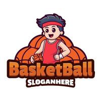 Basketball Logo Vorlage vektor