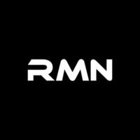 rmn Brief Logo Design, Inspiration zum ein einzigartig Identität. modern Eleganz und kreativ Design. Wasserzeichen Ihre Erfolg mit das auffällig diese Logo. vektor