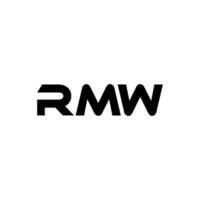 rmw Brief Logo Design, Inspiration zum ein einzigartig Identität. modern Eleganz und kreativ Design. Wasserzeichen Ihre Erfolg mit das auffällig diese Logo. vektor